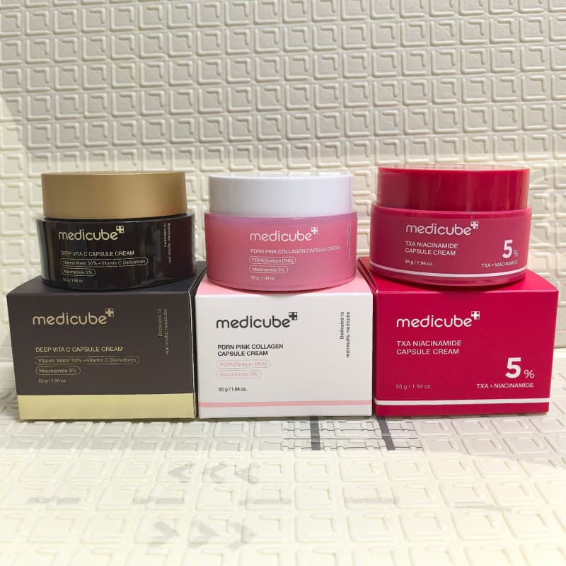 medicube Soybean Cream, Pink Bean Cream, Red Bean Cream, Blue Bean Cream, Serum, In Stock, Cross-Border