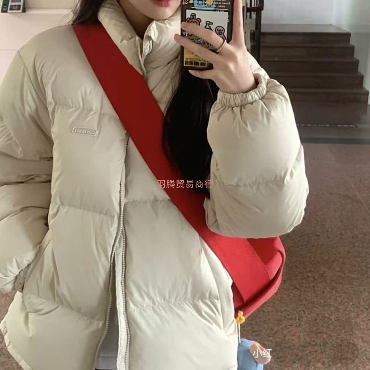 Down Jacket 2025 New Unisex Loose Puffer Coat Student Couple Short Style Thickened Outerwear Trendy