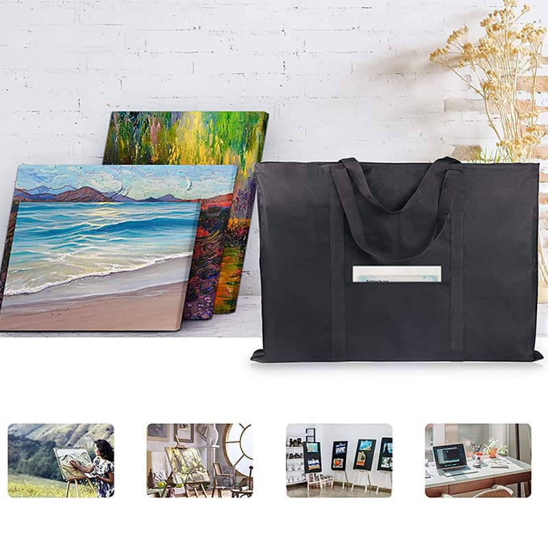 New Lightweight Drawing Board Storage Bag for Cross-Border US Market, Large Capacity Art Portfolio Bag 900D