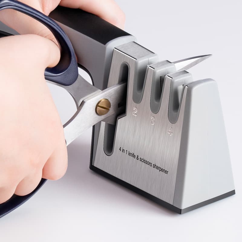 German Quick Sharpening Tool, Multi-Function Kitchen Knife Sharpener, Sharpening Rod, Manual Knife Sharpener for Home Use