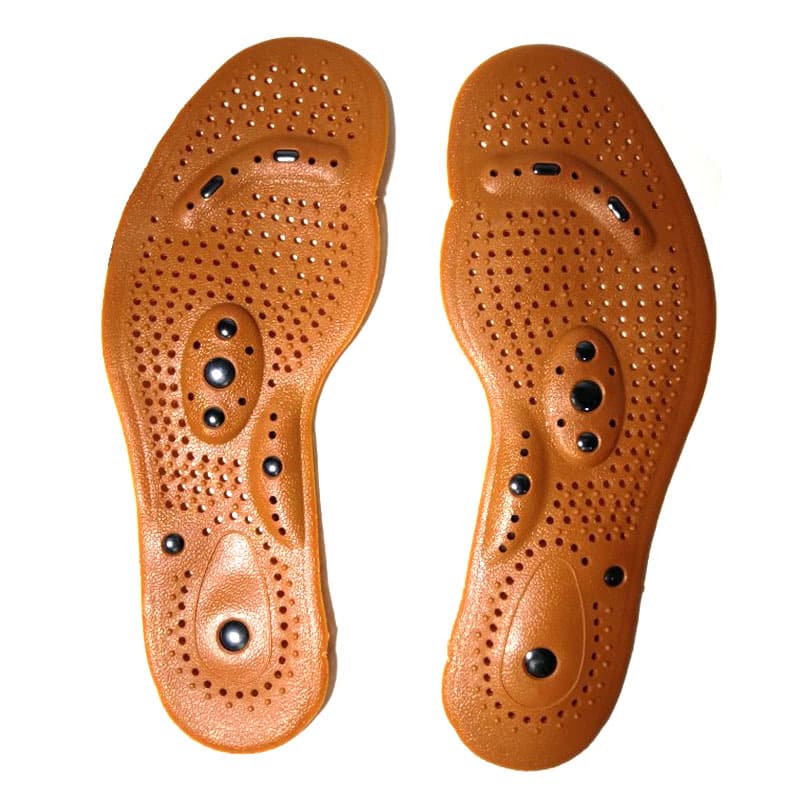 Factory Direct Silicone Magnetic Therapy Insole Massage Insole Magnetic Plastic Insole Magnet Massage Sole