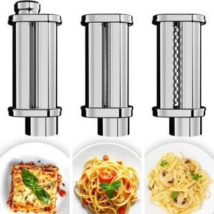 Cross-border Multifunctional Russian Chef Stand Mixer Clover Interface Stainless Steel Pasta Attachment 3-in-1