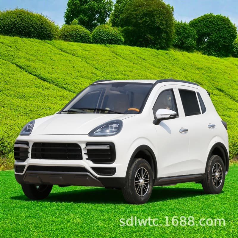 Big Cayenne Electric Four-Wheel Scooter Home Gas-Electric Dual-Use Adult Lithium Battery Senior Scooter Commuter Electric Vehicle