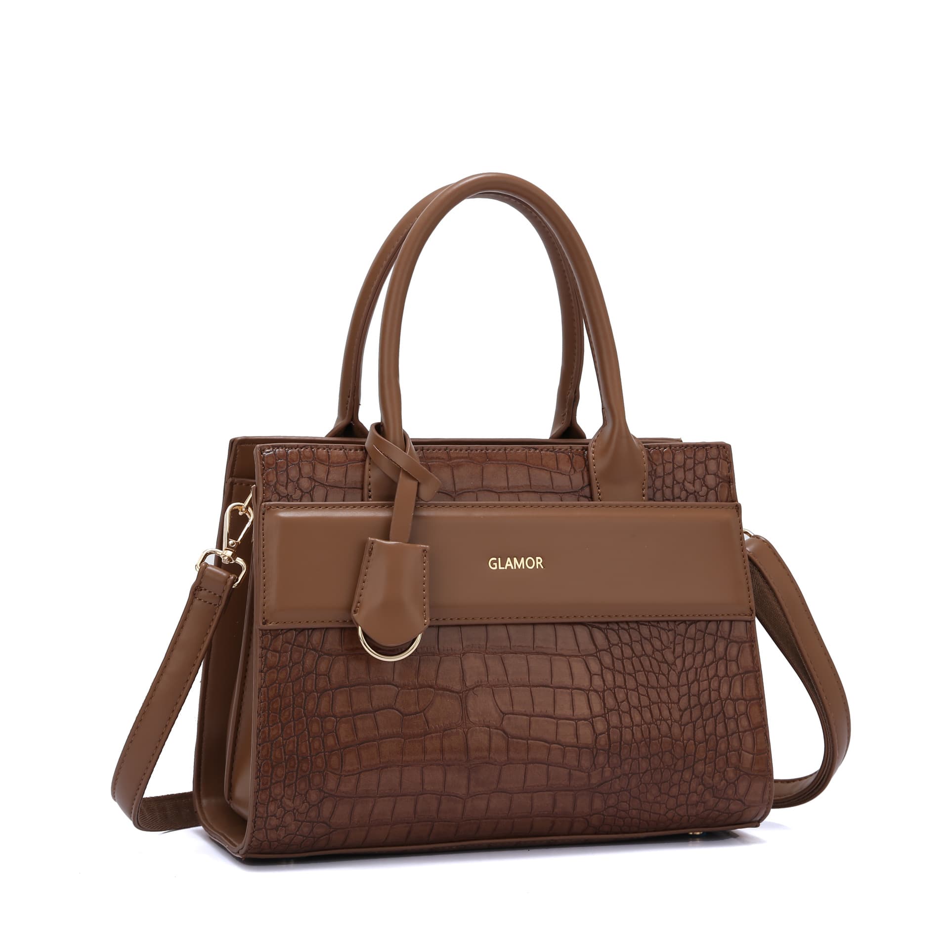 Custom Women's Bag ODE Bag OEM Cross-border Trendy Fashion Crocodile Leather Handbag Commuter Shoulder Handbag