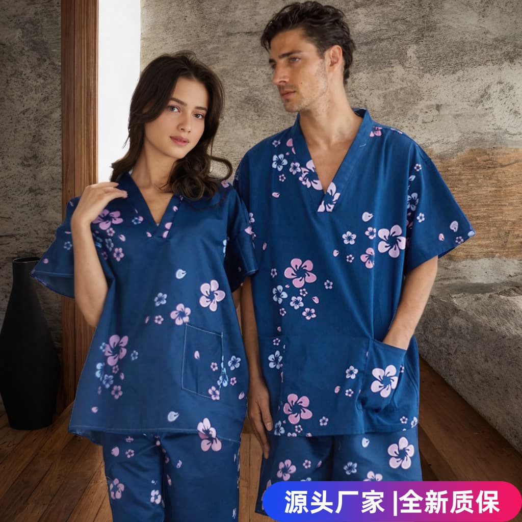 Brand new disposable bathrobes, plus-size steam room suits, beauty wellness moxibustion therapy massage foot spa guest bath clothing.