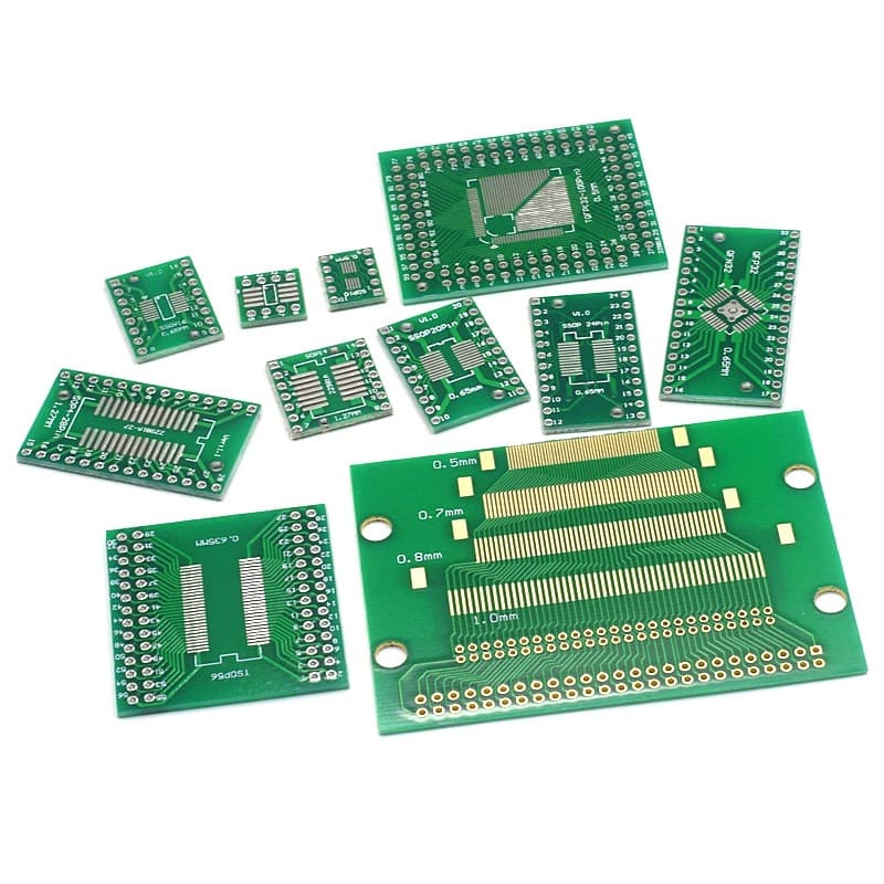 SOP adapter board SOP8 SOP10 SOP16 SOP28 TQFP QFN56/64 IC test board PCB board