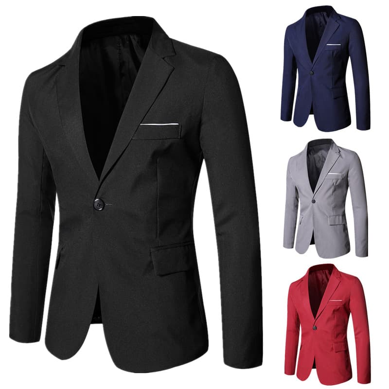 European size suits for men cross-border slim fit tops and jackets groomsmen and grooms wedding business professional formal attire small suits for men