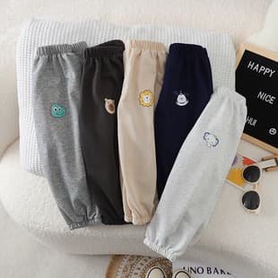 Spring and Autumn New Children's Sweatpants Casual Pants Kids Joggers for Boys and Girls Korean Style