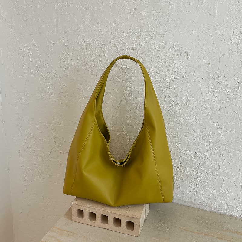 New Casual Bag Daily Commute Large Capacity Tote Bag Korean Style Underarm Bag Women College Student Fashion Shoulder Bag