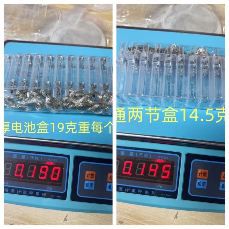 Cross-border Foreign Trade Exclusive High-quality Thick Two-Section Three-Meter Battery Box 19g LED Copper Wire TEMU Shein Ali International