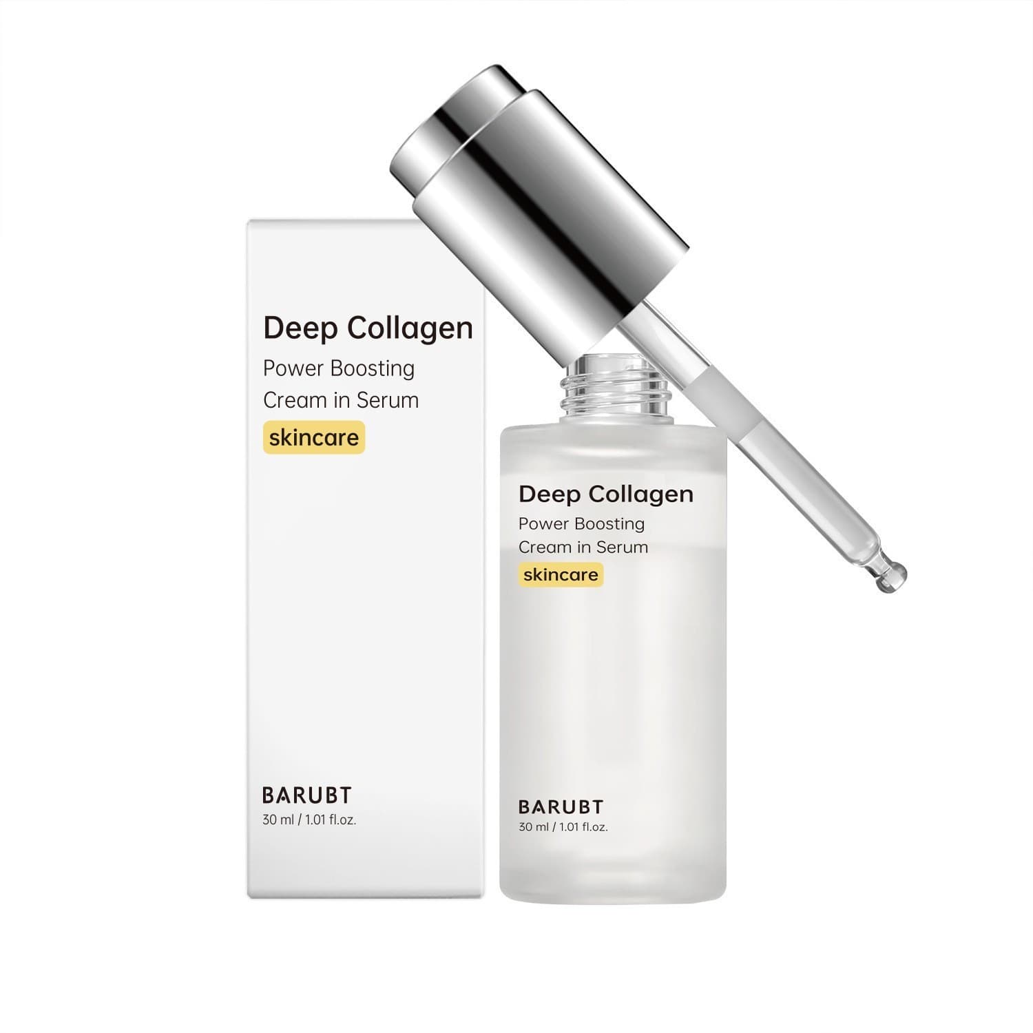 Barubt Silk Collagen Peptide Ampoule Needle Tube Essence Repair Liquid Deep Collagen Silk a