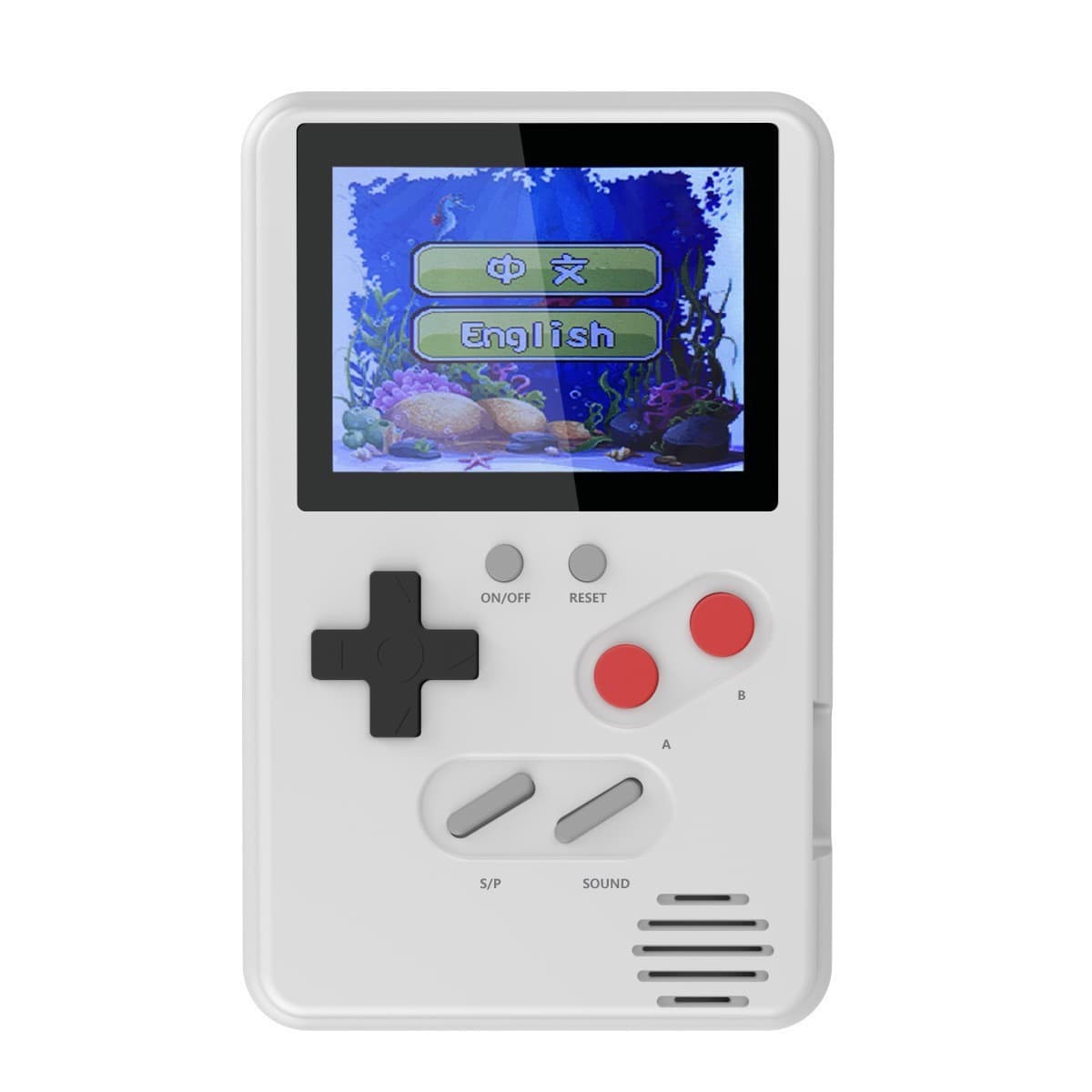 Ultra-thin 500-in-1 Handheld Game Console Portable Creative Pocket SUP Game Console Retro 168-in-1 Handheld