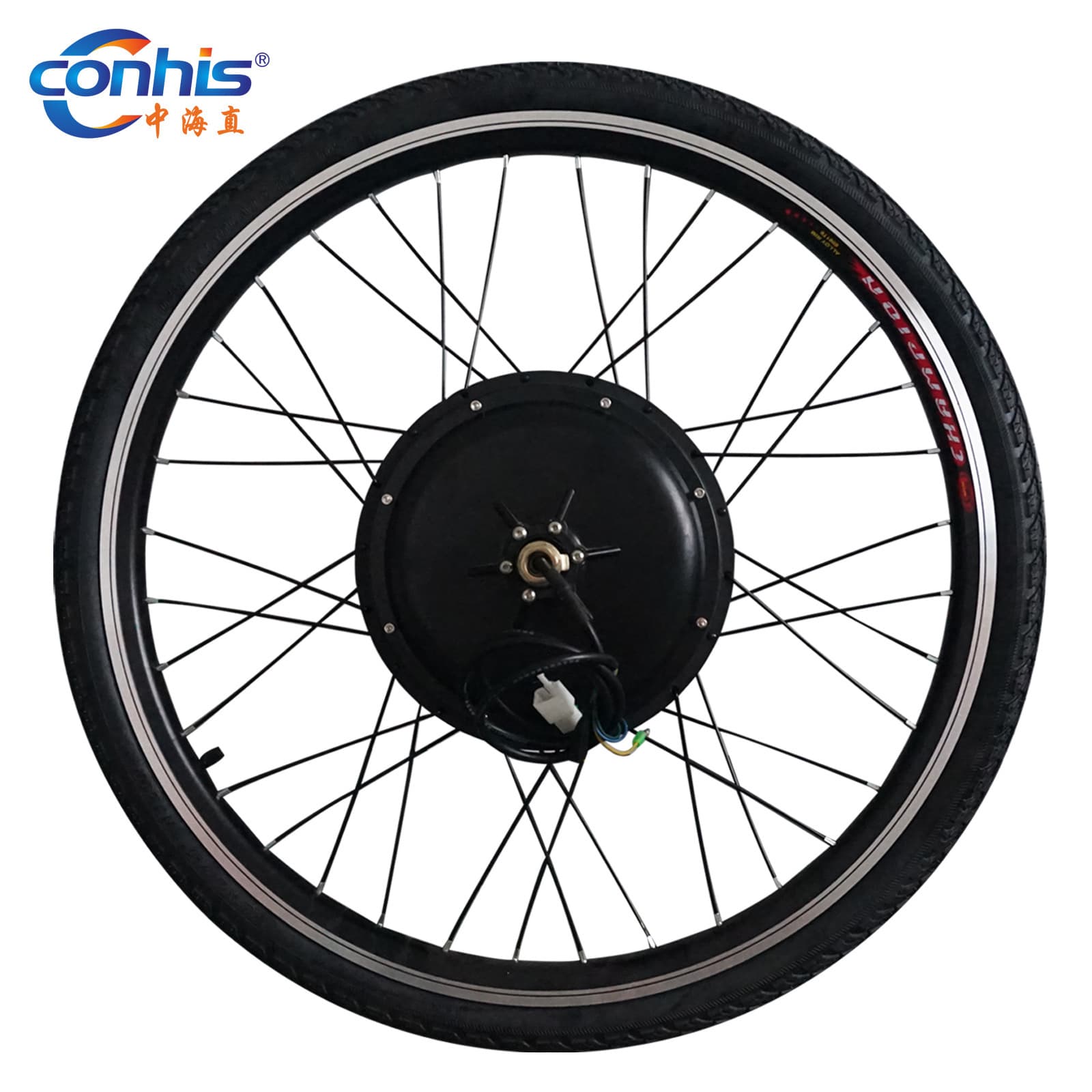 Electric Bicycle Conversion Tire with Motor Front Wheel Rear Wheel 20-29 inch DIY 36V 48V 500W-1500W