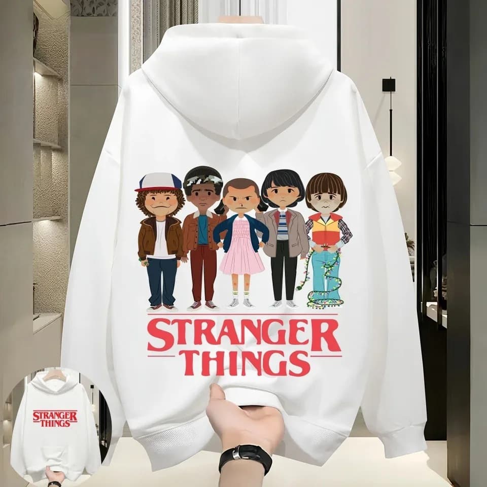 Stranger Things 2026 Hellfire Club Monster Fashion Sweatshirt - Matching Family and Couple Fashion Prints