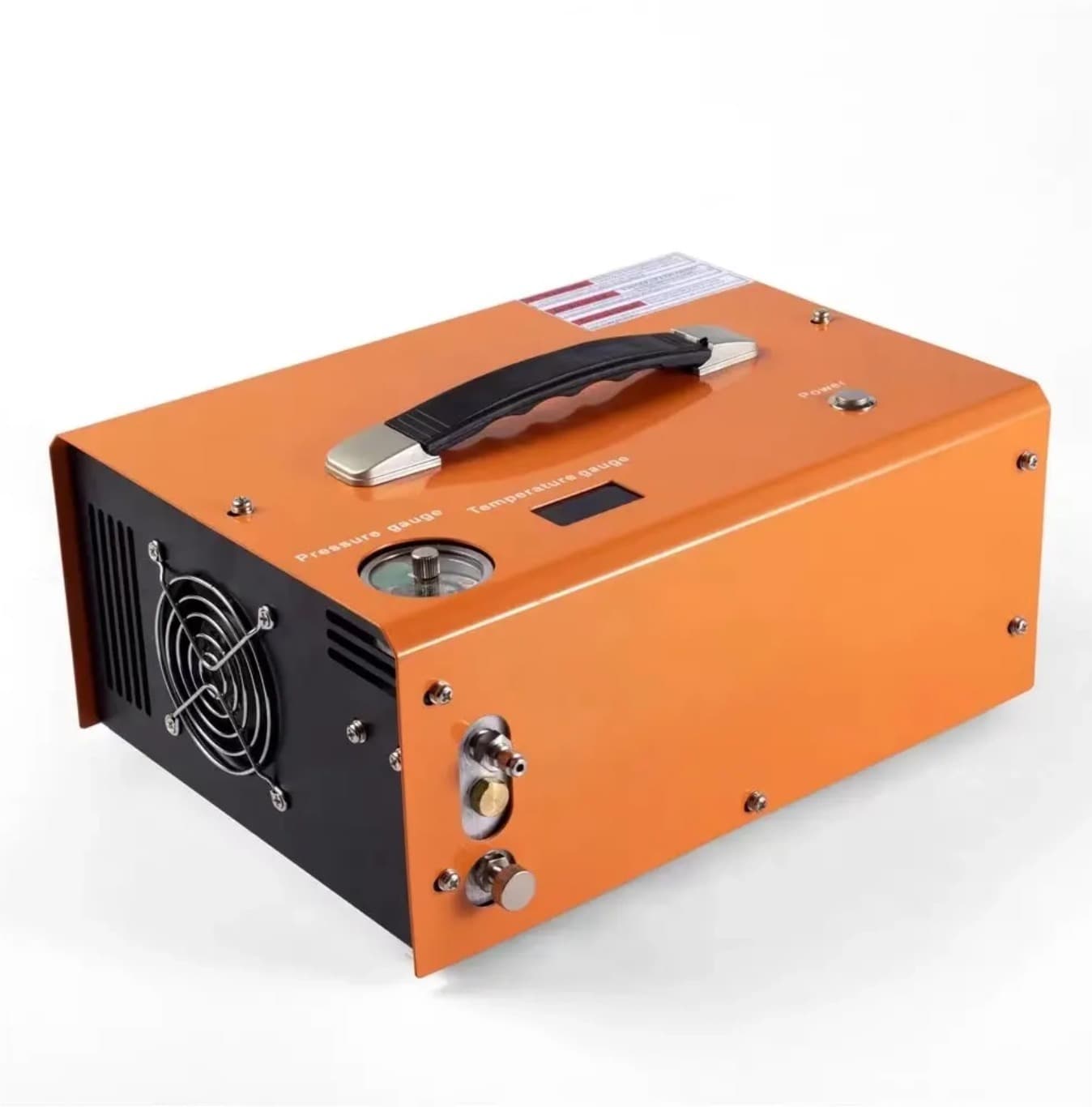 Cross-border 12V Car Horizontal Air Pump 4500PSI 2025 New Portable Auto Shut-off Air Compressor