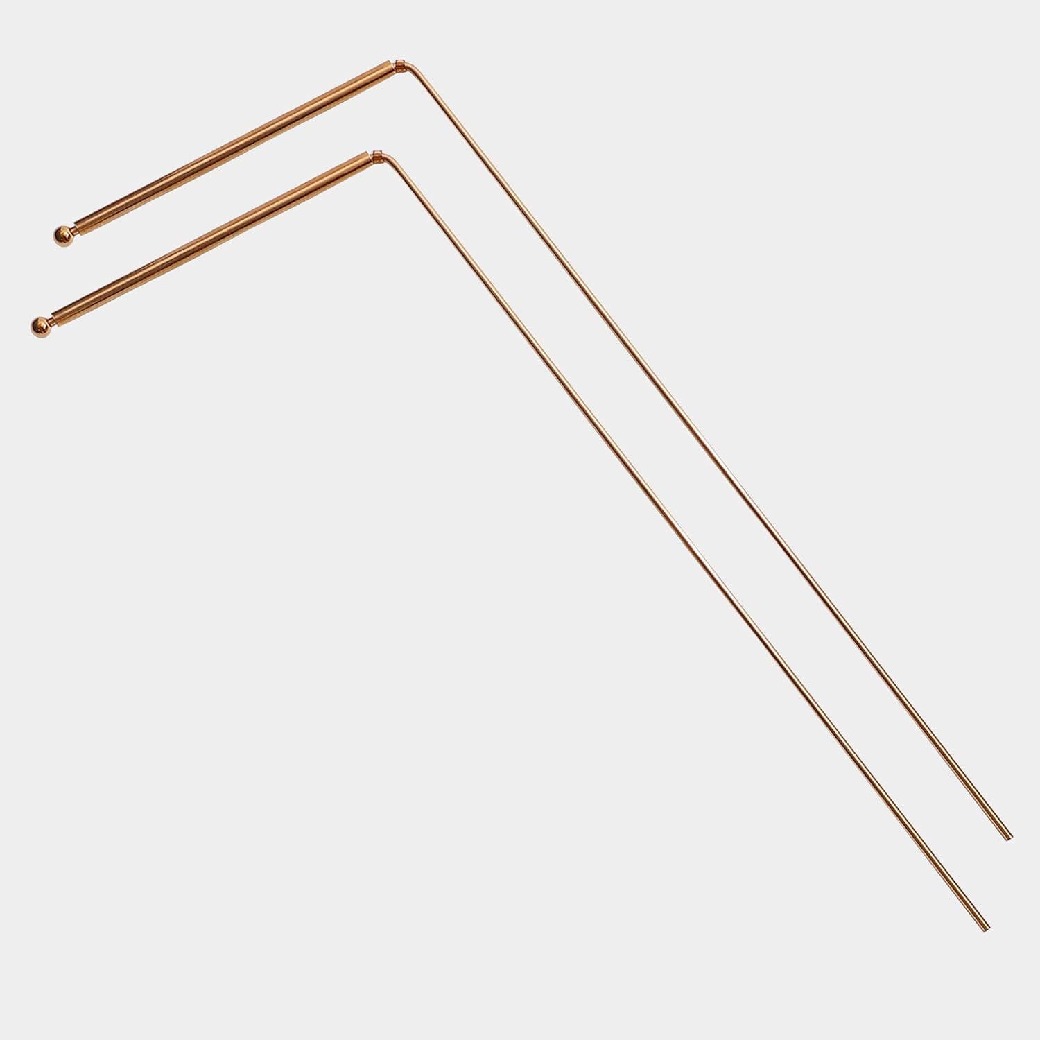 Cross-border Single Bead Dowsing Rod, 99.99% Pure Copper Metal Detection Rod, Hot Selling Water Finding Stick