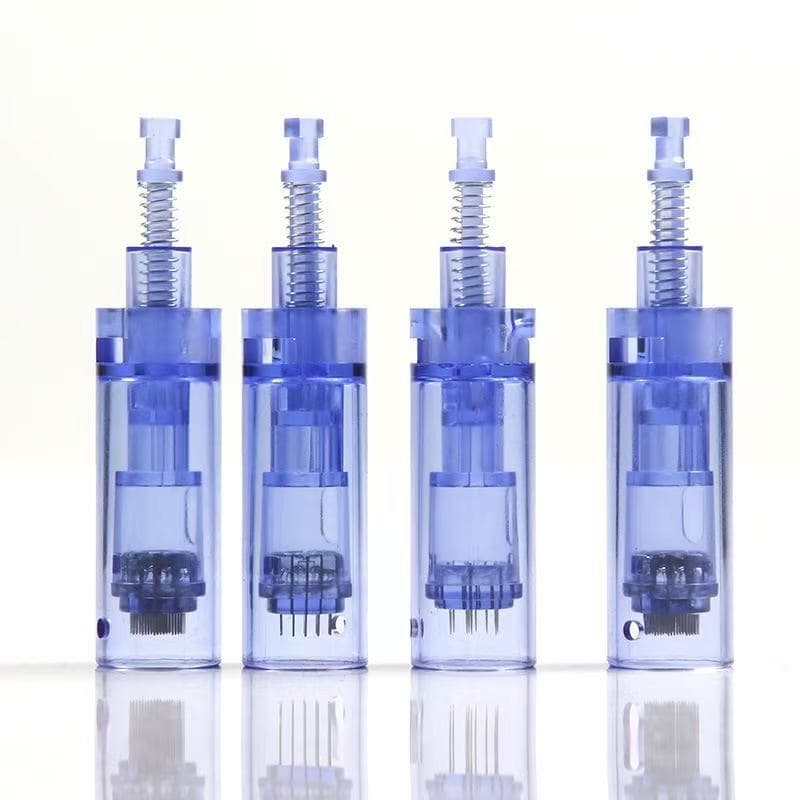 Cross-border electric micro-needle A1A6 long blue buckle needle white screw bayonet microcrystalline water-gloss needle tattoo needle