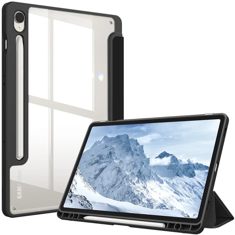 S10Lite tri-fold pen slot tablet protective case Samsung S11 tablet protective case S11Ultra tablet protective case