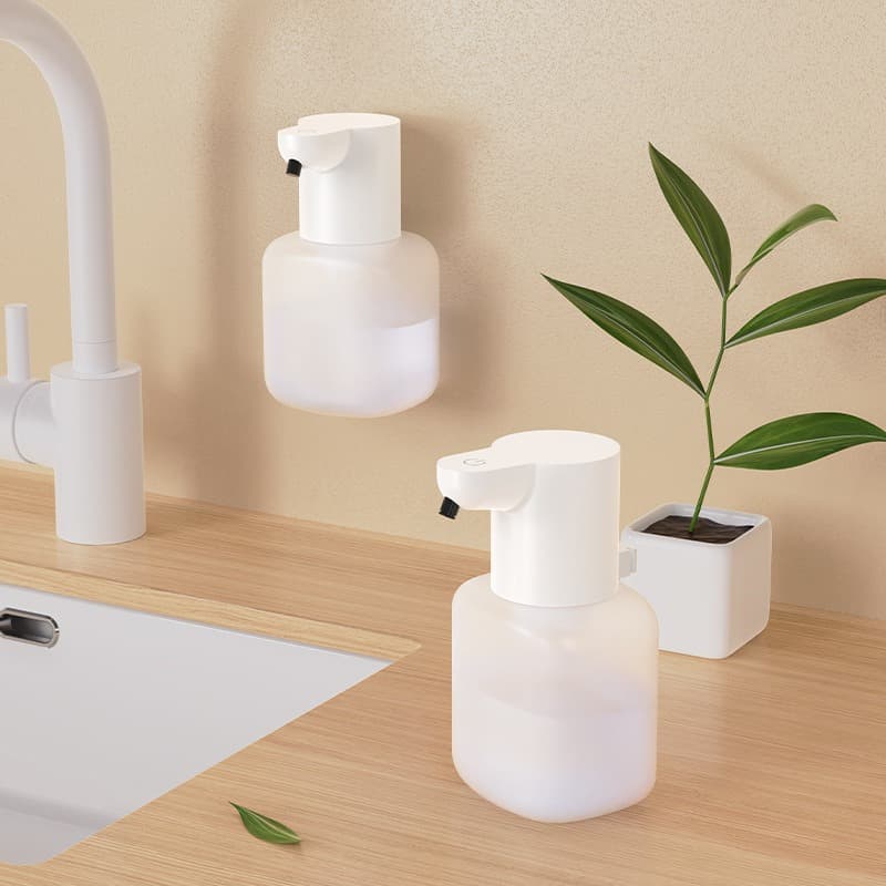 P6 Fully Automatic Sensor Soap Dispenser Foam Mobile Phone Washing Electric Liquid Dispenser Wall-Mounted Large-Capacity Hand Sanitizer Charging