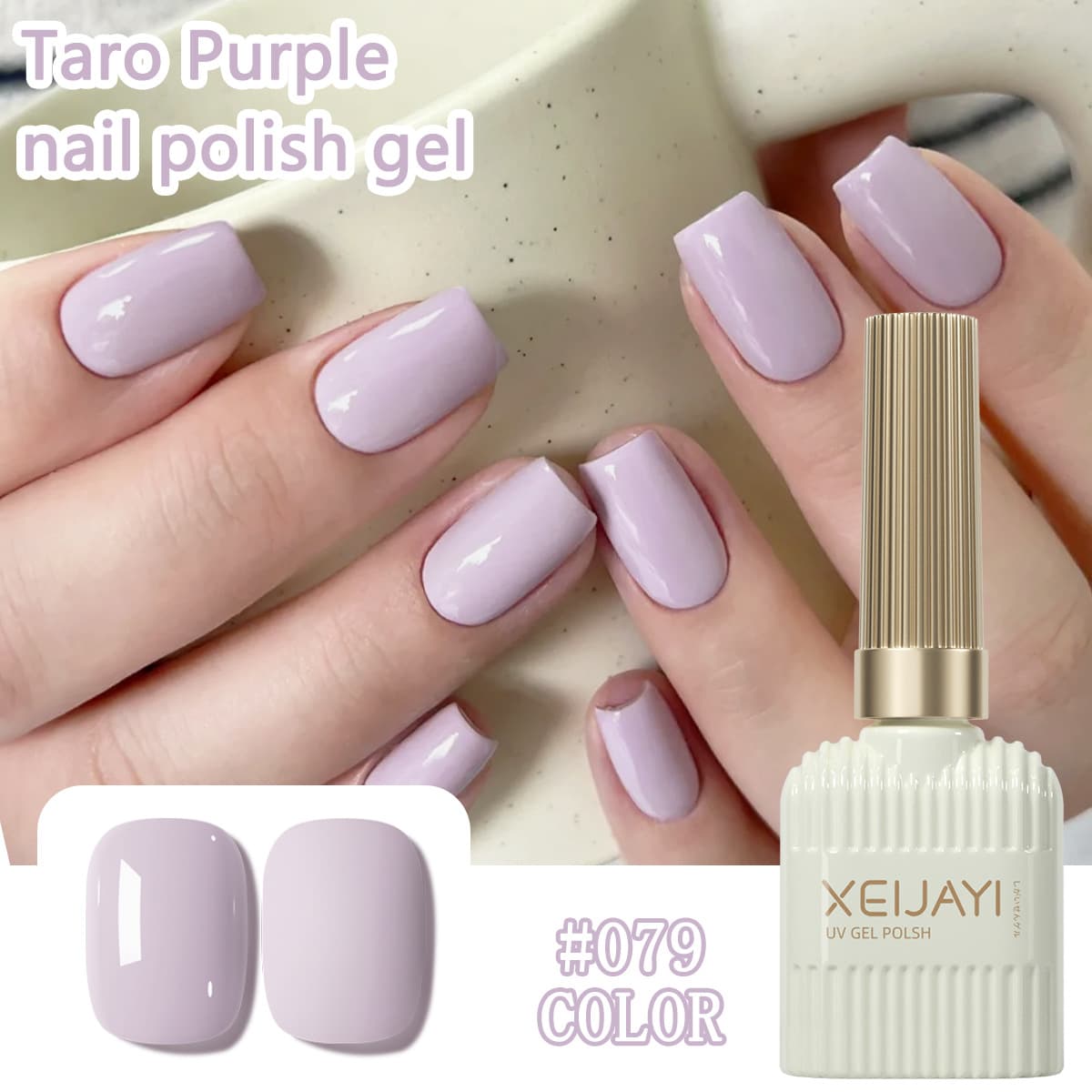 Taro Purple Nail Polish Gel 2026 New Temperament White Light Purple Light Purple Nail Art Phototherapy Gel