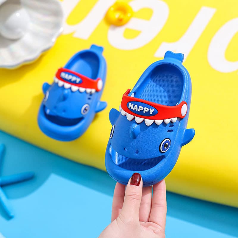 2023 Baotou Clog Shoes Eva Slippers for Girls, Summer Cartoon Indoor Non-Slip Home Slippers for Boys
