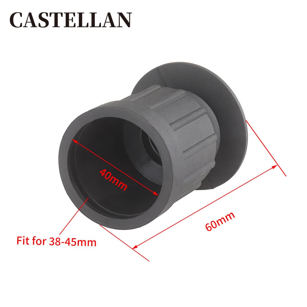 Night vision thermal sight rubber dust cover aiming telescope eyepiece protective cover anti-impact flat mouth eye mask eye cover