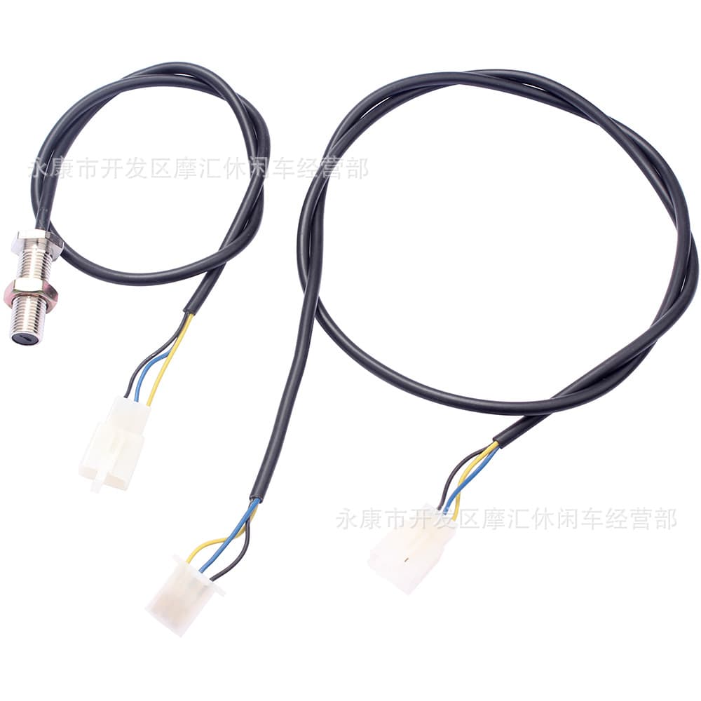 ATV Four-Wheel Beach Motorcycle Accessories Magnetic Sensing Cable Connector Main Line Quad Speedometer Sensor
