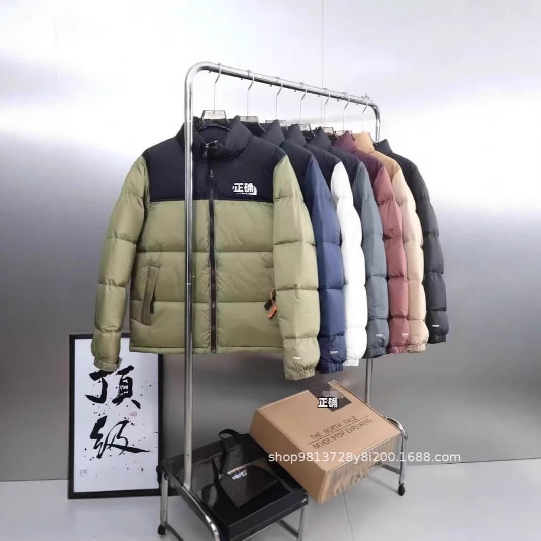 Putian Correct American Version 1996 North Pole Down Jacket, White Duck Down, Windproof, Warm, Couple Fashionable and Versatile Puffer Jacket