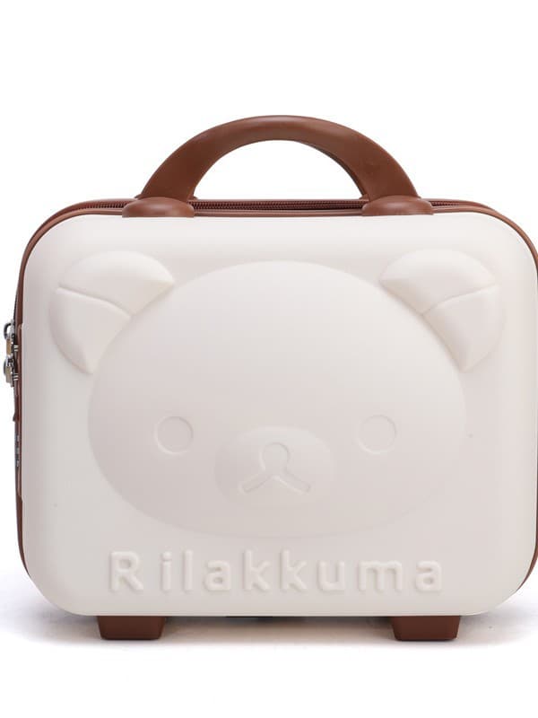 Bear-Shaped Cosmetic Bag, Large Capacity Mini Storage Bag, Ins Style Makeup Case, Portable Travel Makeup Artist Kit