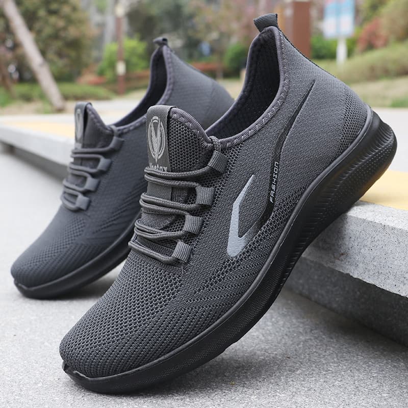 Summer Canvas Shoes for Men, Old Beijing Cloth Shoes, Casual Breathable Elderly Shoes, Slip-On Driving Work Shoes