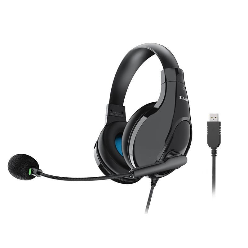 Shenglai New Tech Style English Listening Exam Headset for Middle and High School Entrance Exams, Computer Human-Computer Dialogue Headset