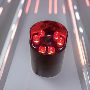 LED Pixel Tube Toll Station ETC Accessory C26mm Pixel Tube Lane Traffic LED Indicator Light Factory Wholesale