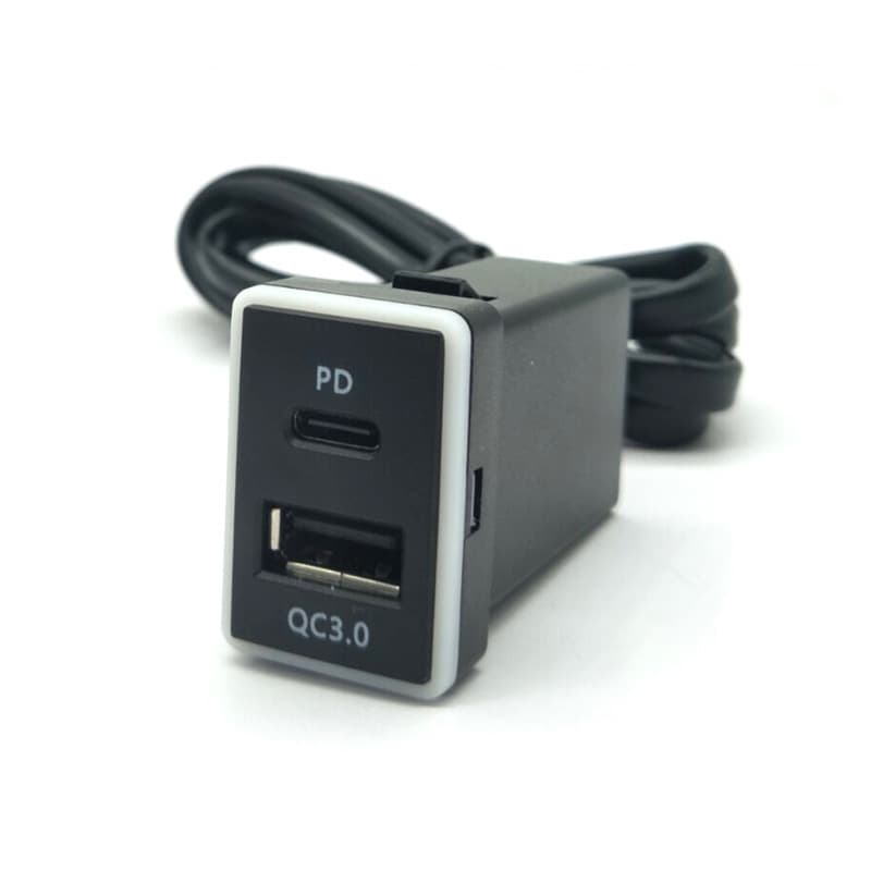 New Model Toyota Specific Car USB Interface Modification For Corolla Pre-reserved Position PDQC