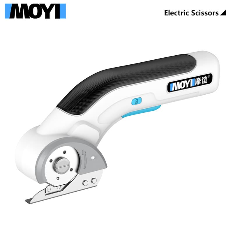 Electric Scissors Lithium Battery Tailor Carpet Curtain Cutting Scissors Home Use Round Blade Carpet Cutter