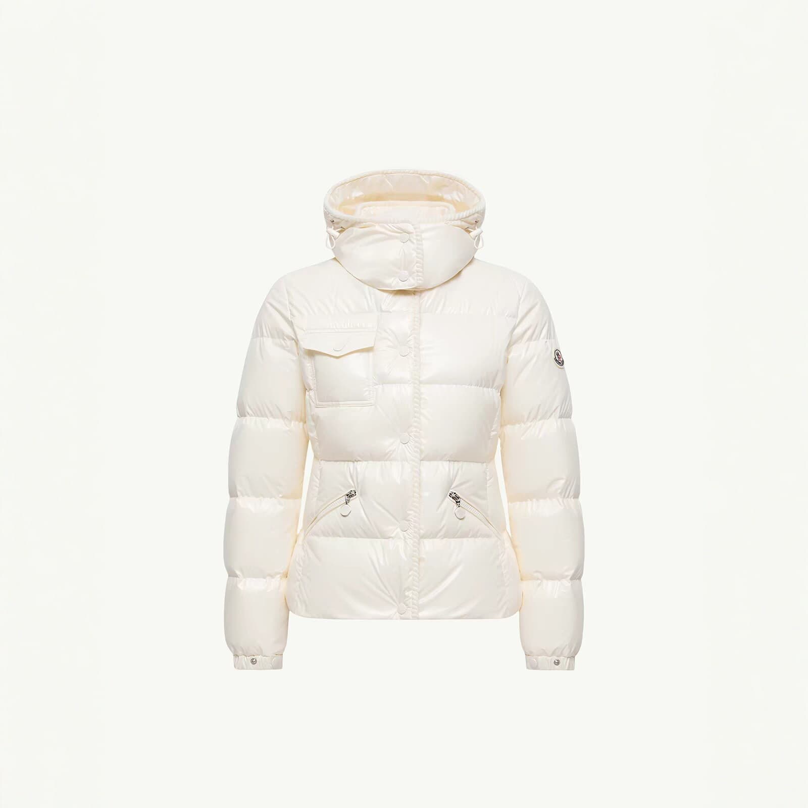 Short down jacket for women 2026 new white duck down warm jacket stand collar waist wrap jacket winter fashion style
