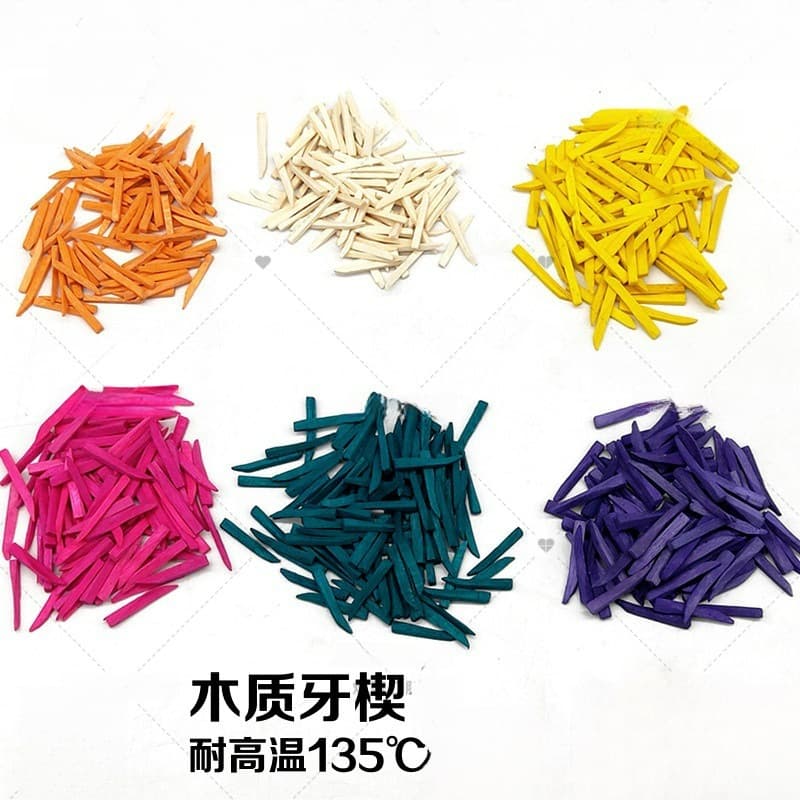 Dental Wood Wedges Wooden Wedge Interdental Wedge Dental Oral Consumables