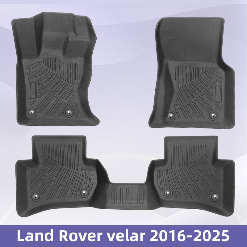 For Land Rover Velar 2016-2025 3D All-Weather TPE Floor Mats and Trunk Mat