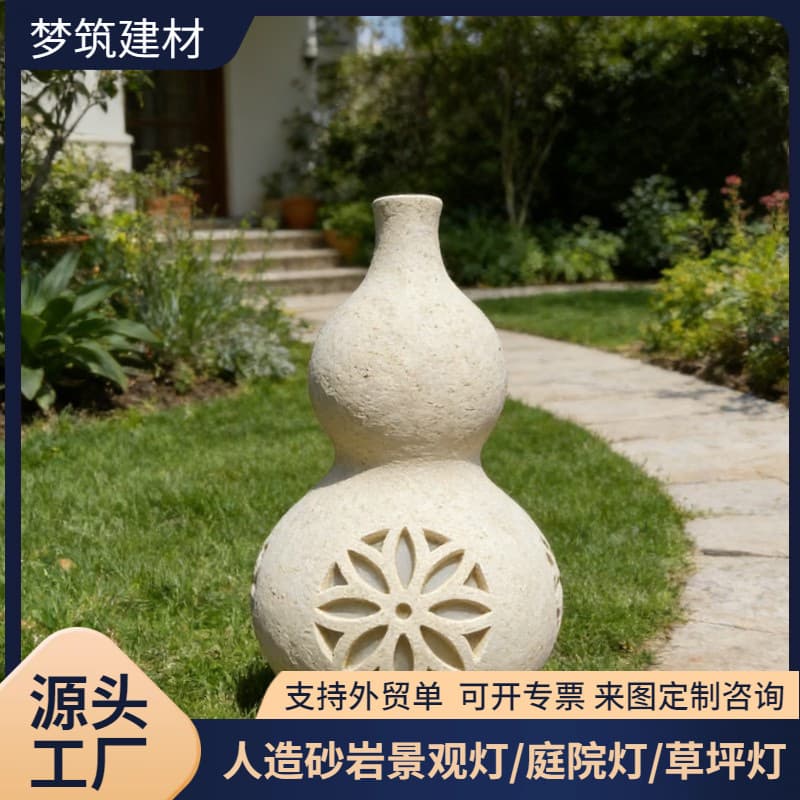 European Classical Style Artificial Sandstone Translucent Candle Holder Sculpture Lamp Villa Dining Table Indoor Decoration Custom