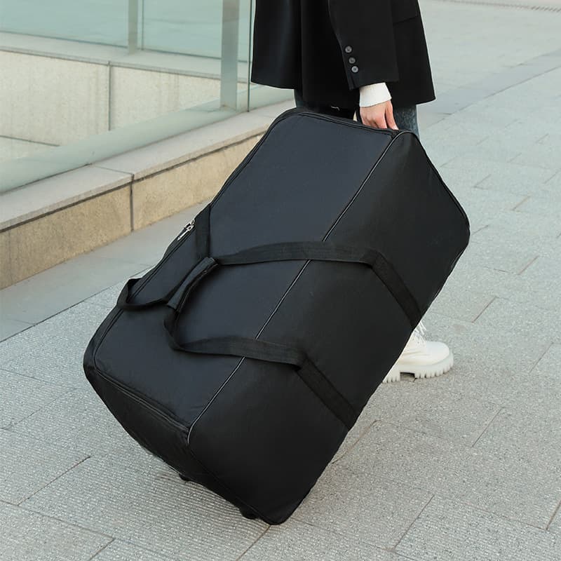 Cross-Border Luggage Bag, Large-Capacity Moving Bag, Waterproof Portable Lightweight Checked Travel Bag, Wheeled Luggage Bag, Storage Bag