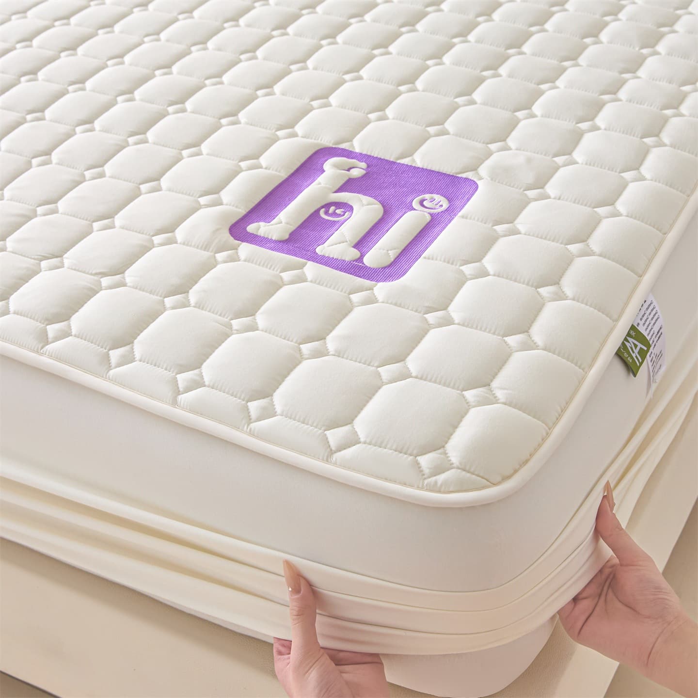Waterproof Fitted Sheet Class A Xinjiang Cotton Quilted Bed Cover Baby Kids Waterproof Urine Proof Dirt Proof Protector