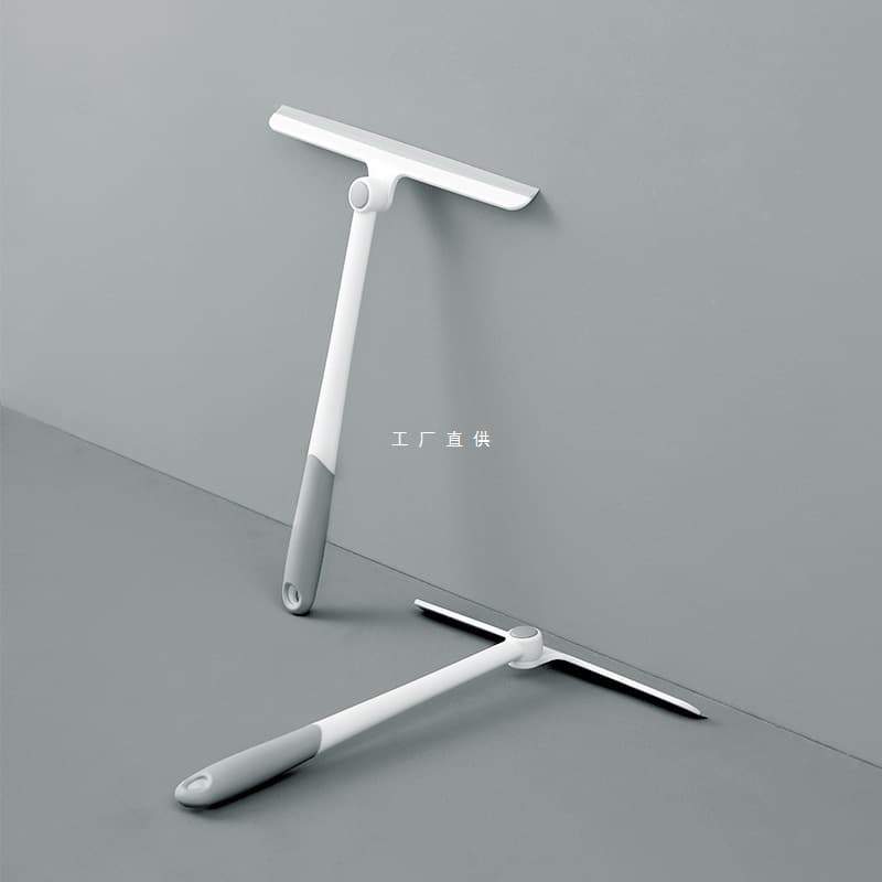 Glass Cleaning Tool, Household Bathroom Scraper, Floor Squeegee, Double-Sided Window Cleaner