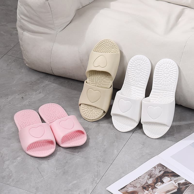 Essential travel slippers, portable, simple, quiet, lightweight, summer bathroom hotel EVA foldable slippers for couples and women.