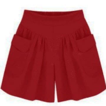 Shorts for women summer black new high waisted loose slim plus size women's versatile wide leg casual pants for fat girls fat mm