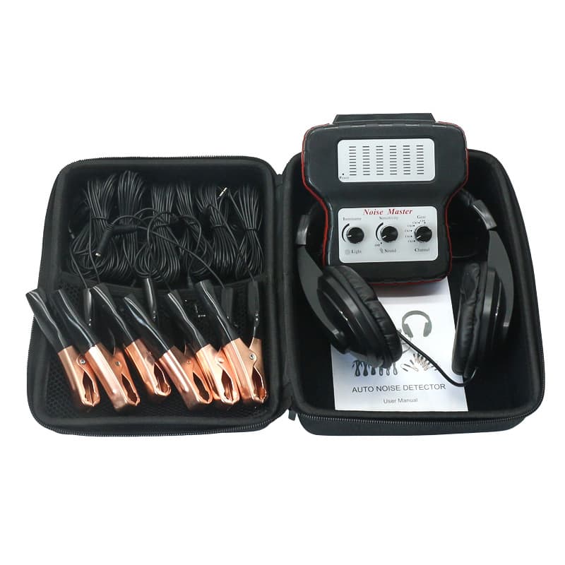 Six-channel Car Electronic Stethoscope Engine Bottom Chassis Transmission Noise Test Detector Automotive Diagnostic Instrument
