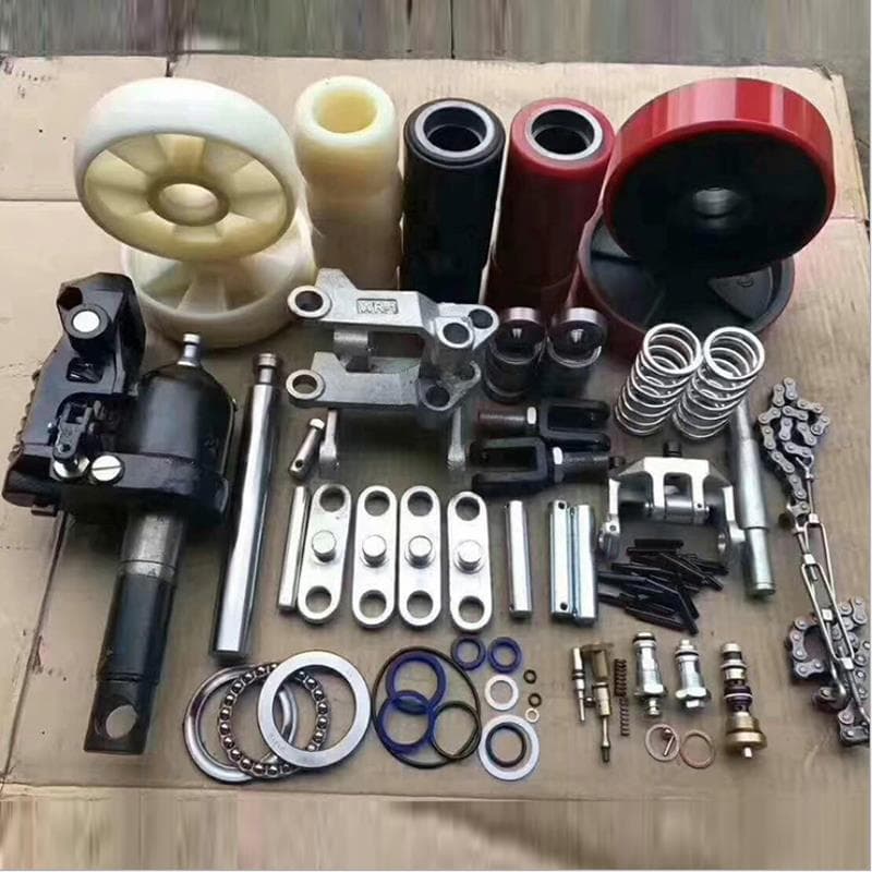Xilin Forklift Parts / Nylon Wheels Polyurethane PU Wheels / Cylinder Pump / Handle / Forklift Wheel Frame / Controller