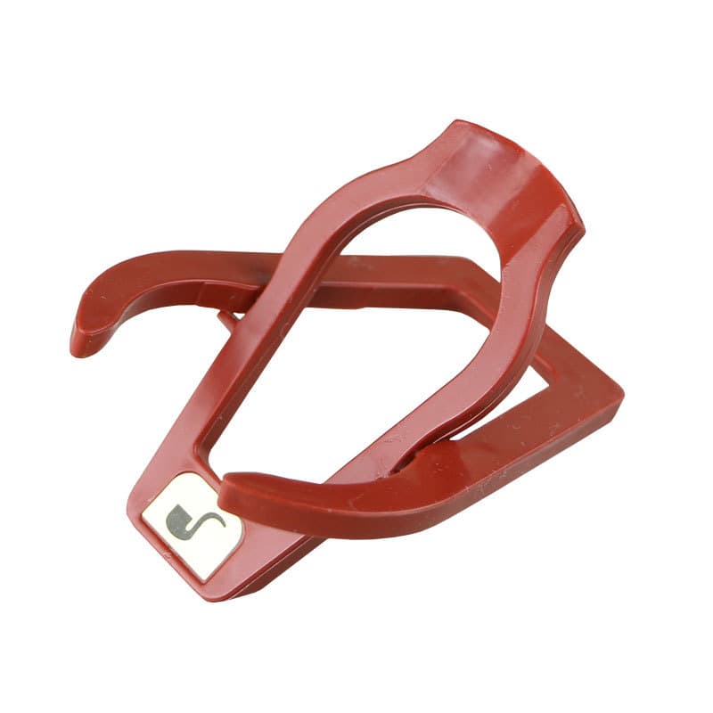 Pipe Tool Accessories Plastic Resin Pipe Stand Folding Single Bowl Single Seat 1 Position Bowl Stand Red