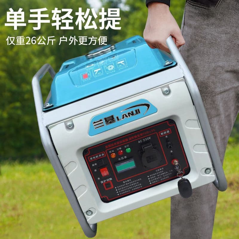 Gasoline Generator 220V for Home Use Small 3KW/5KW/8KW High Power Outdoor Construction Site Portable Other Applications