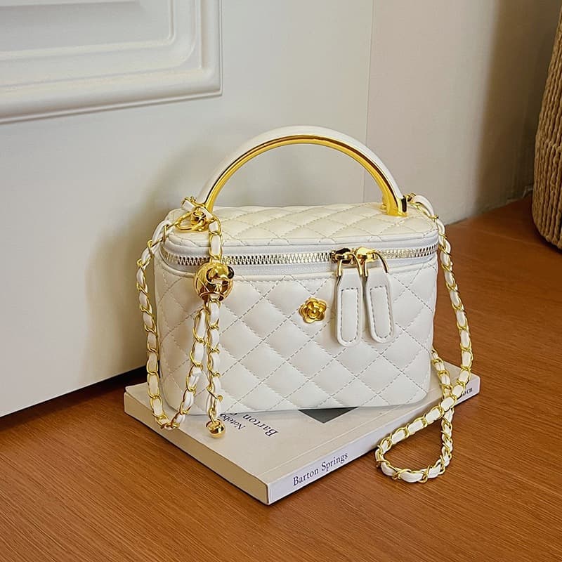 Bags for women hot new style portable rhombus box small square bag high-end light luxury fashion chain shoulder crossbody bag