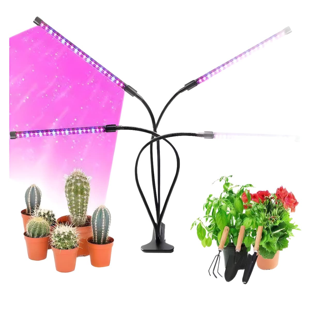 USB clip plant growth light timing full spectrum succulent flower herb nursery fill light LED plant growth light