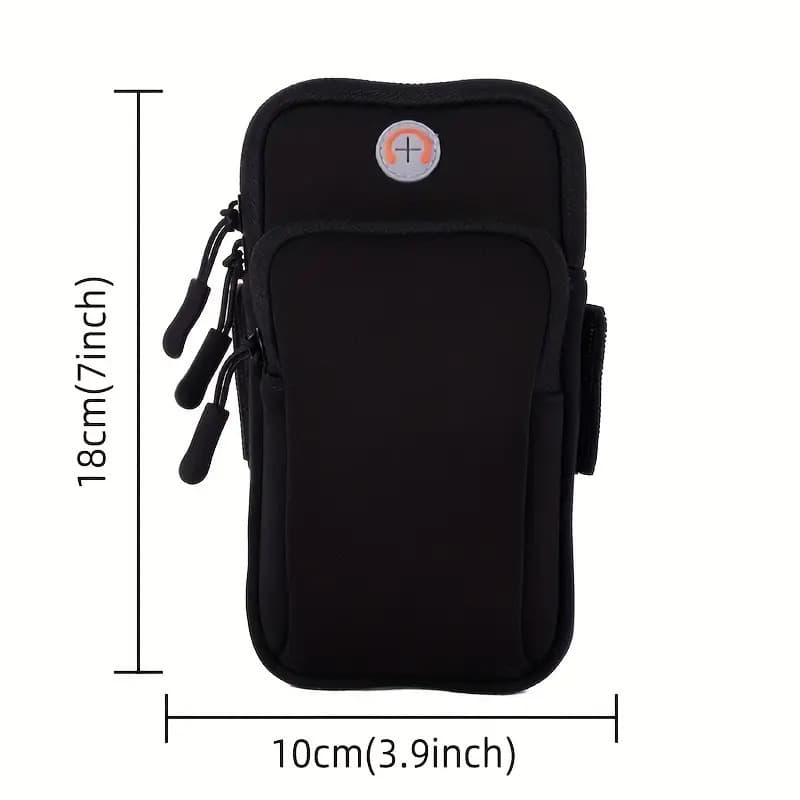Factory New Sports Arm Bag Ultra-light Portable Unisex Waterproof Phone Storage Bag Oxford Fabric Arm Strap Pouch